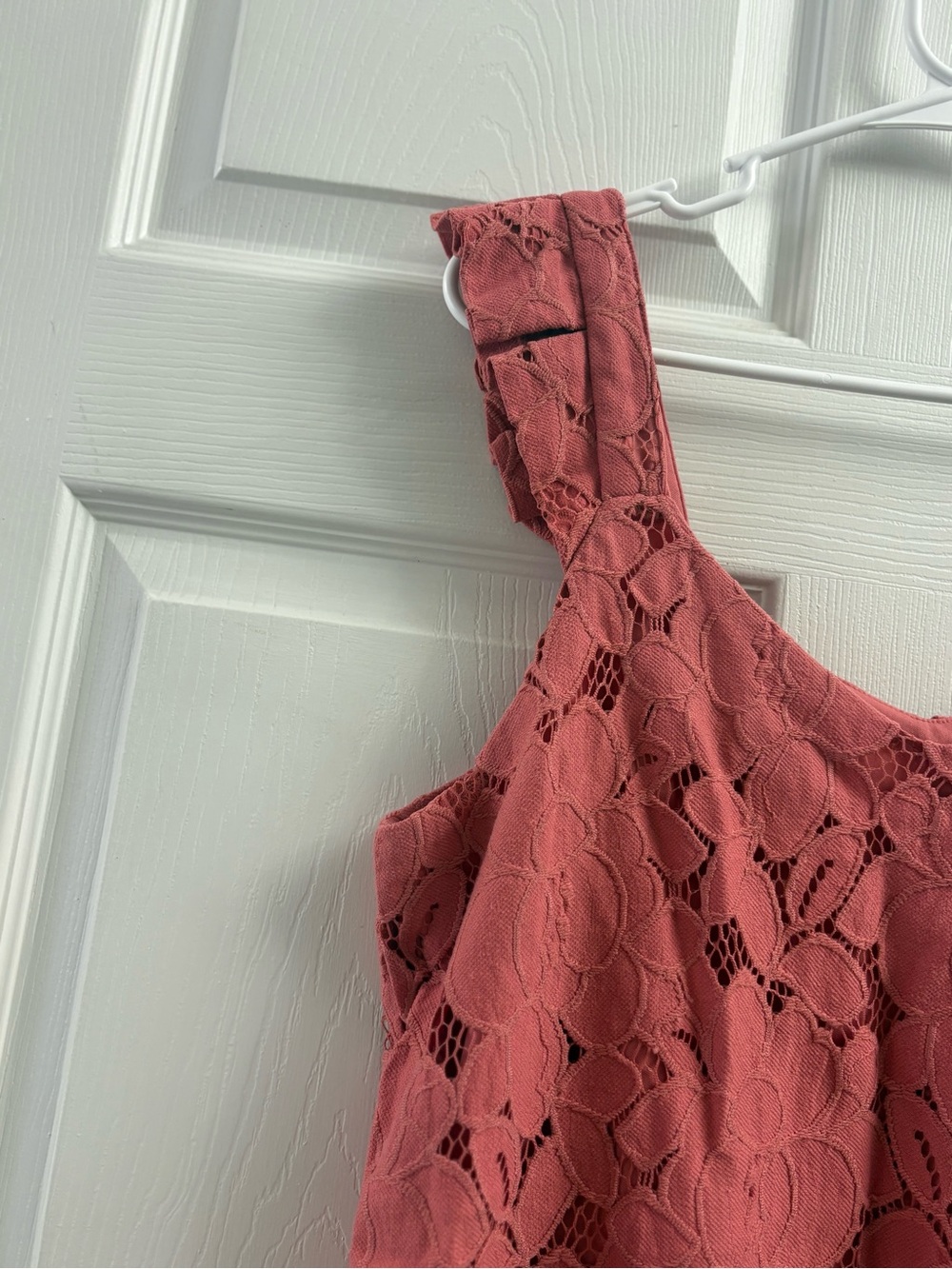 Monteau Dusty Rose Lace Camisole - Picture 2 of 5